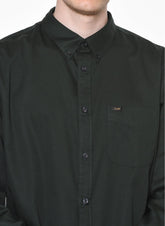 Koszula Męska Lee Button Down Długi Rękaw Bottle Green L880TPBB